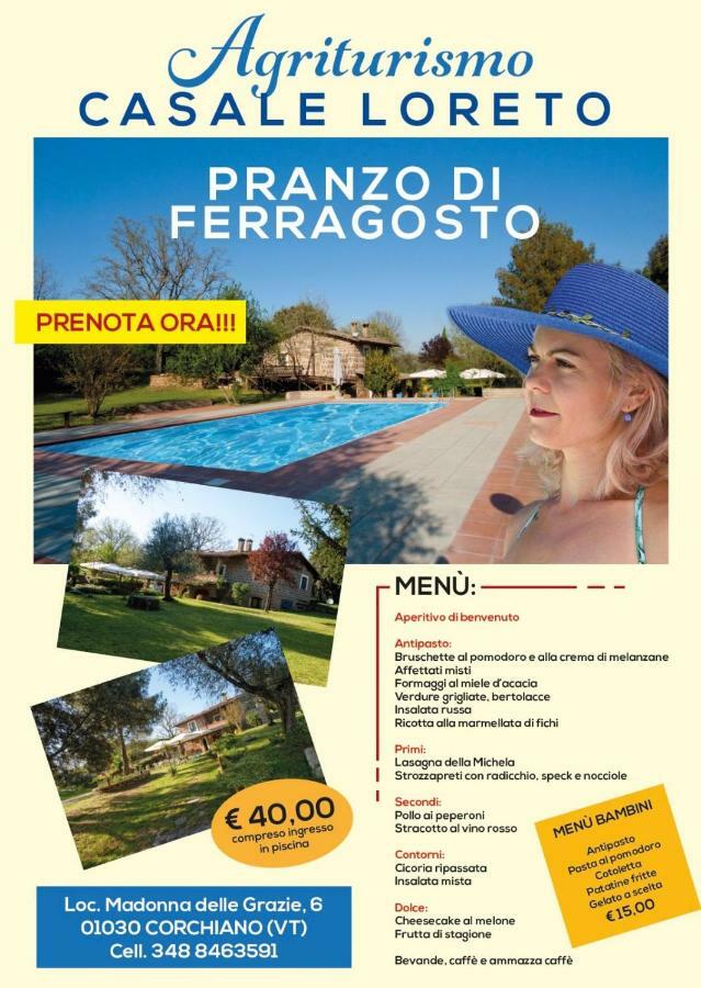 Corchiano Agriturismo Casale Loreto المظهر الخارجي الصورة